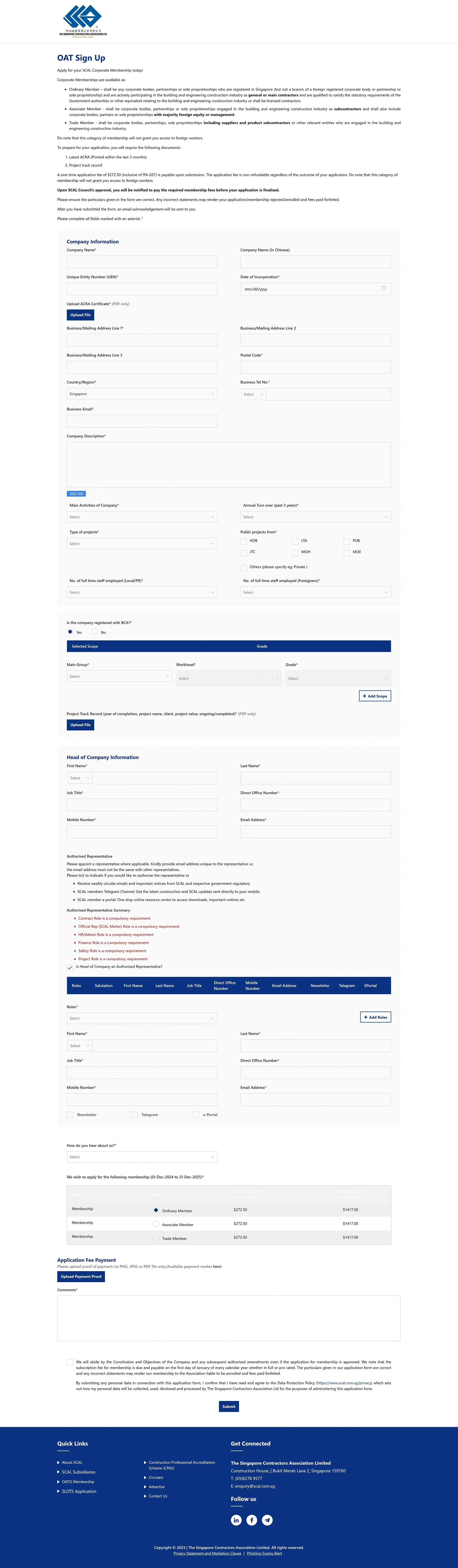 Clean Homepage Layout