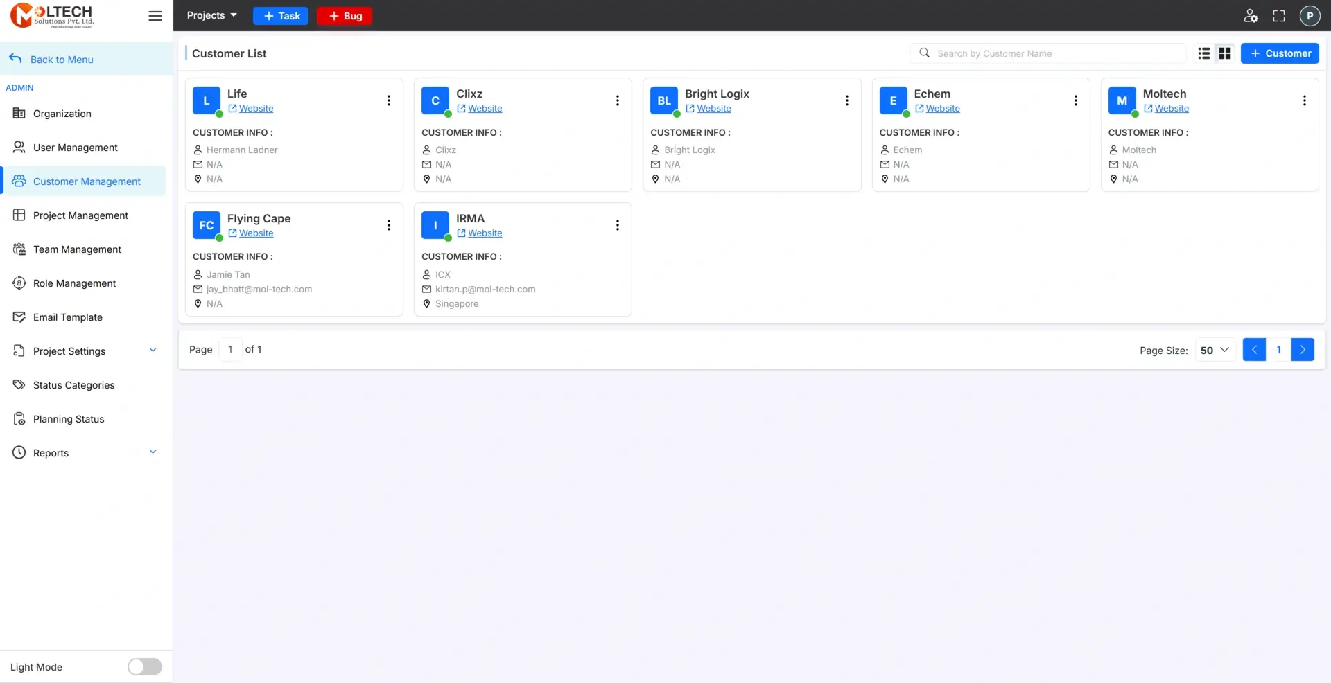 Blog + Article Section