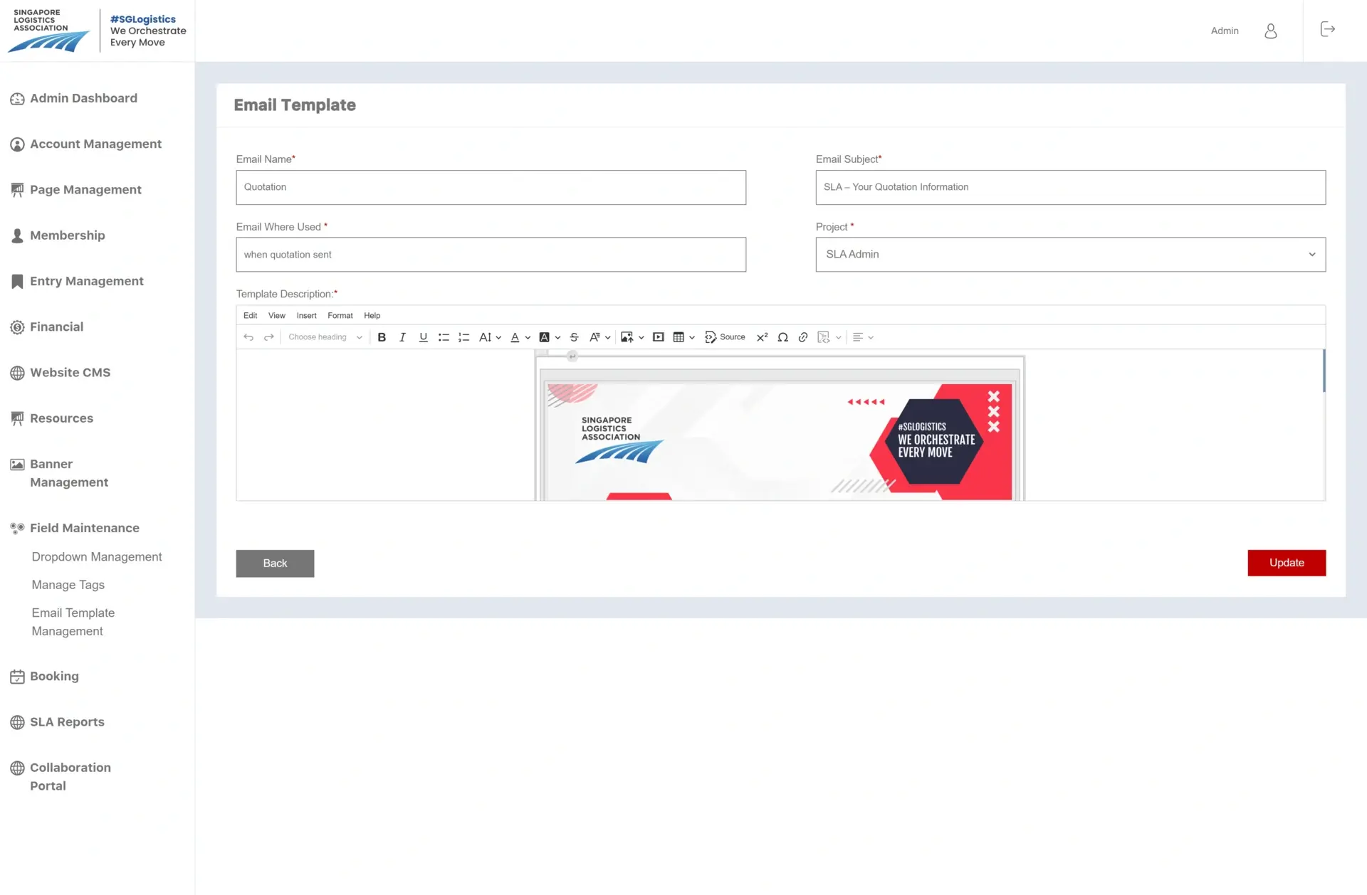 Clean Homepage Layout
