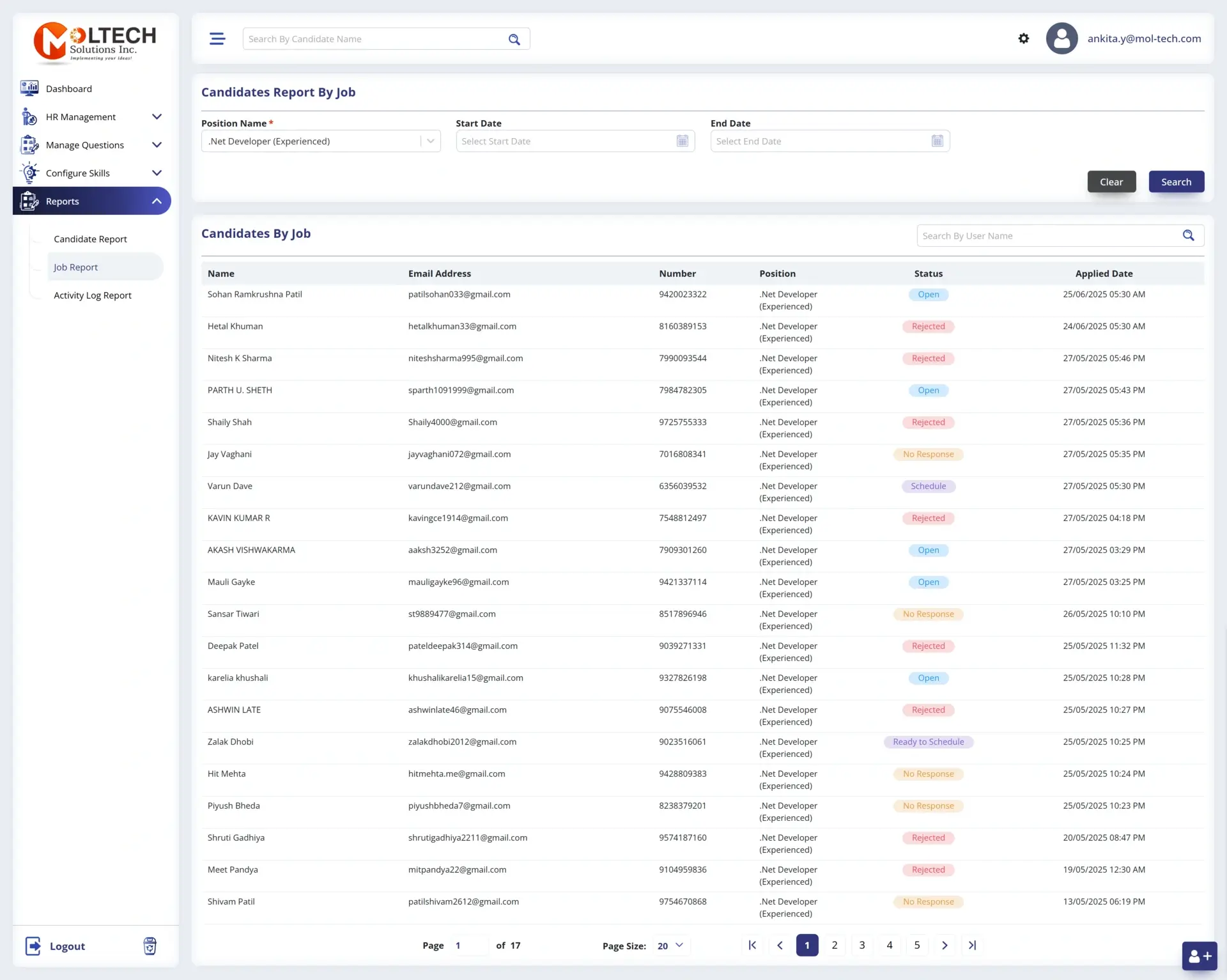 Clean Homepage Layout