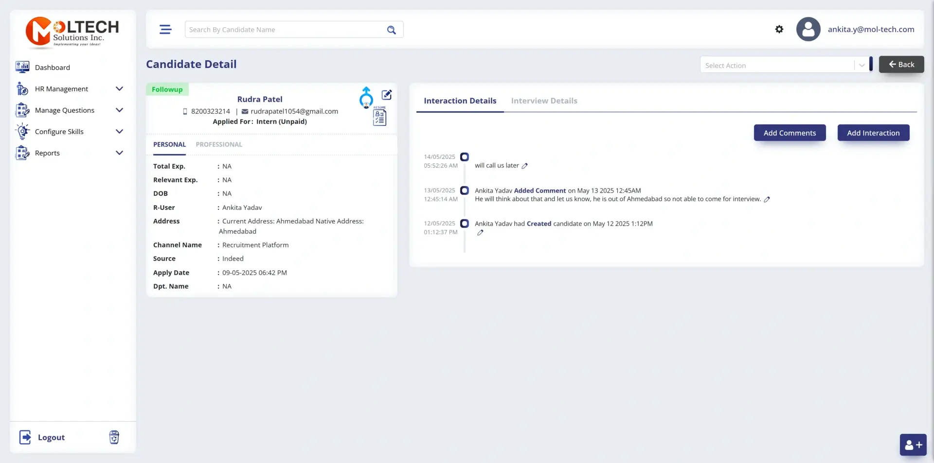 Clean Homepage Layout