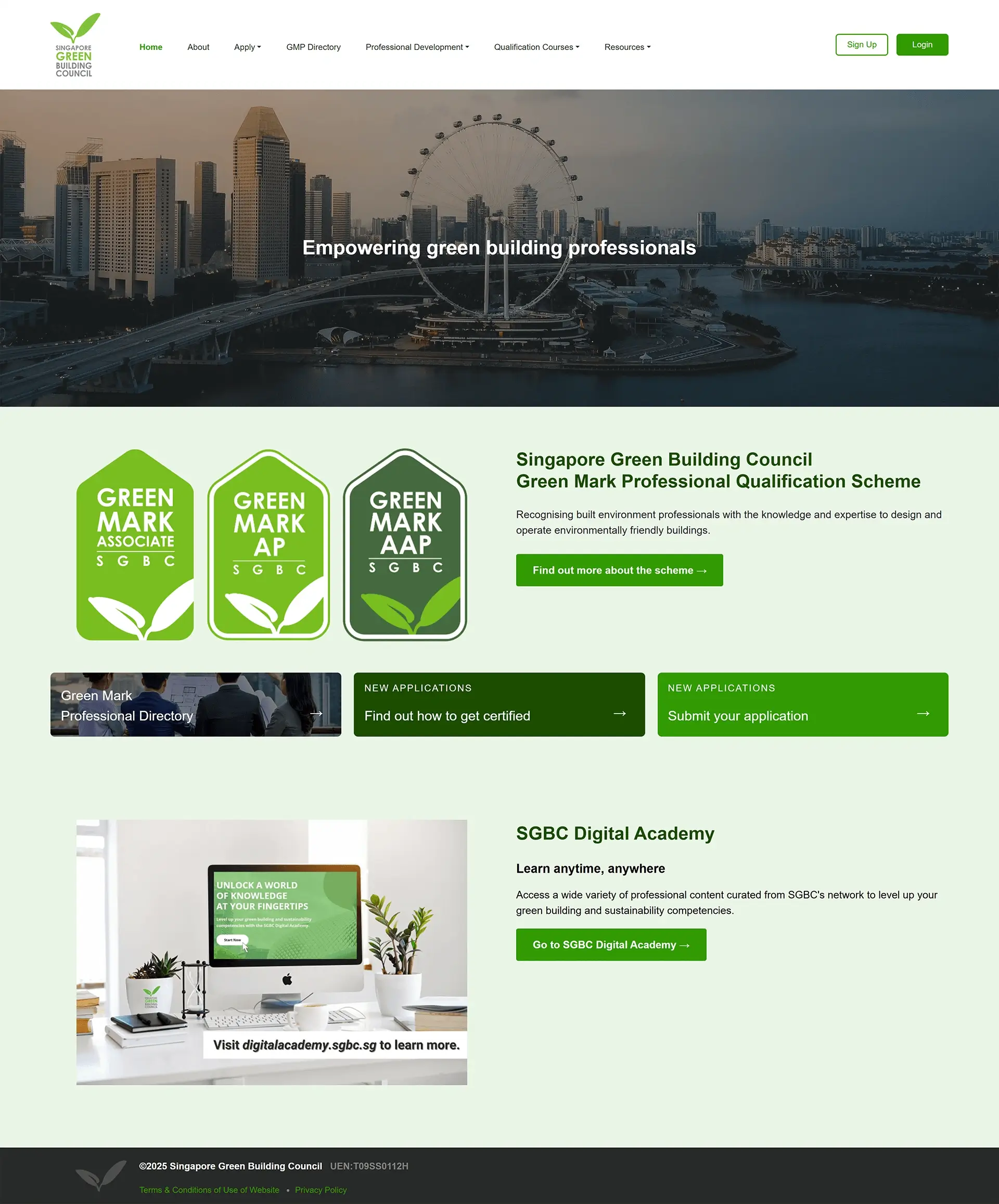 Clean Homepage Layout