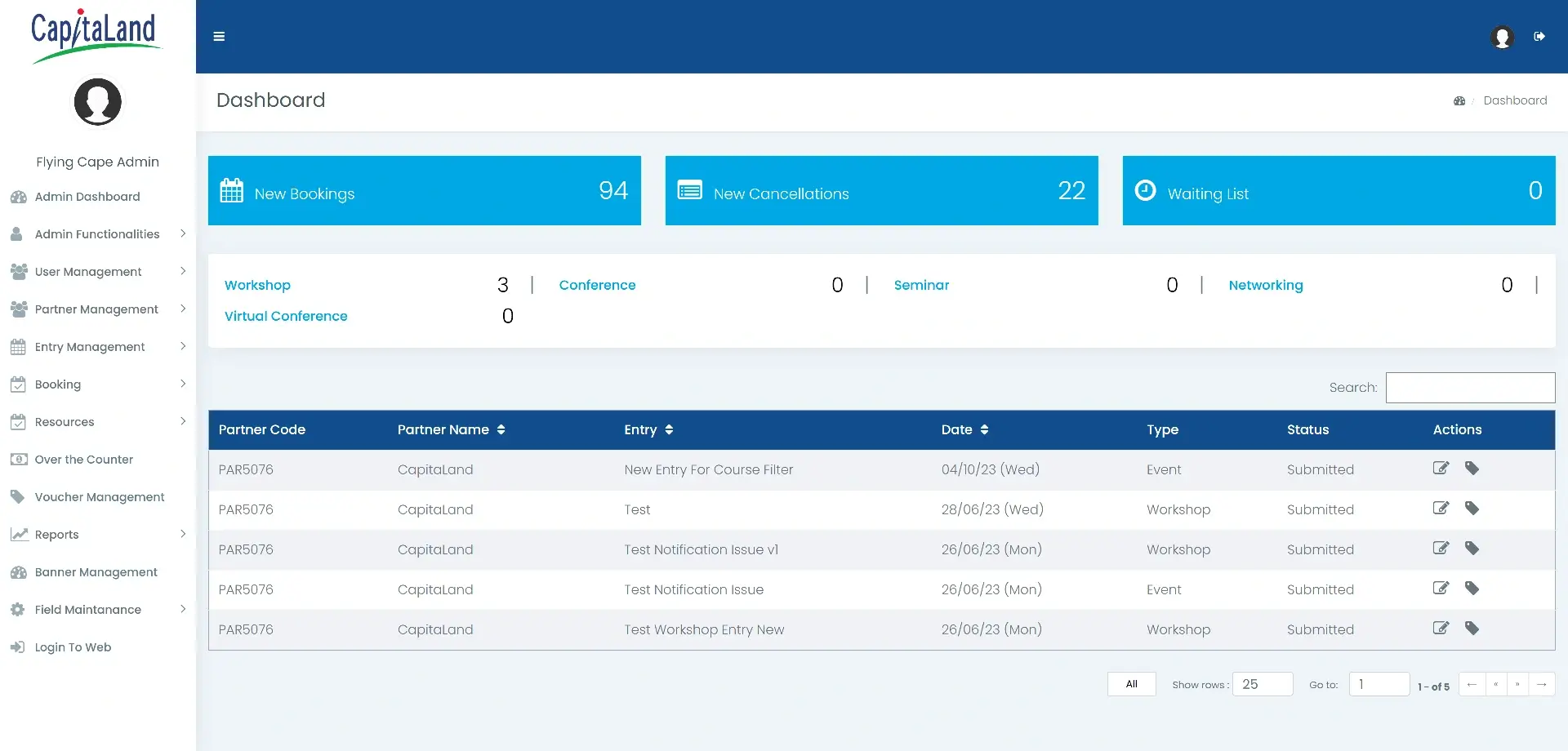 Clean Homepage Layout