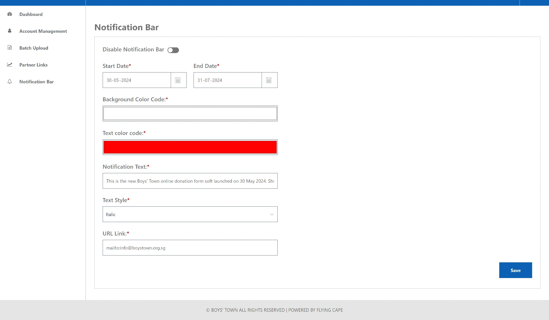 Projrct Snippets