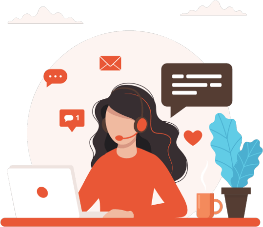 Contect Us Image vector