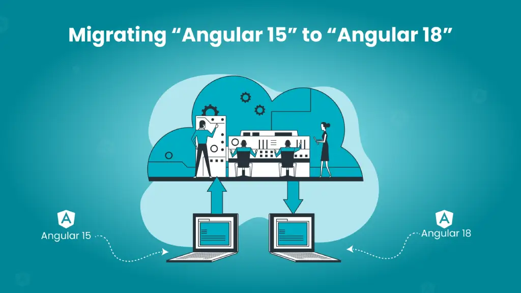 Angular migration process visualization
