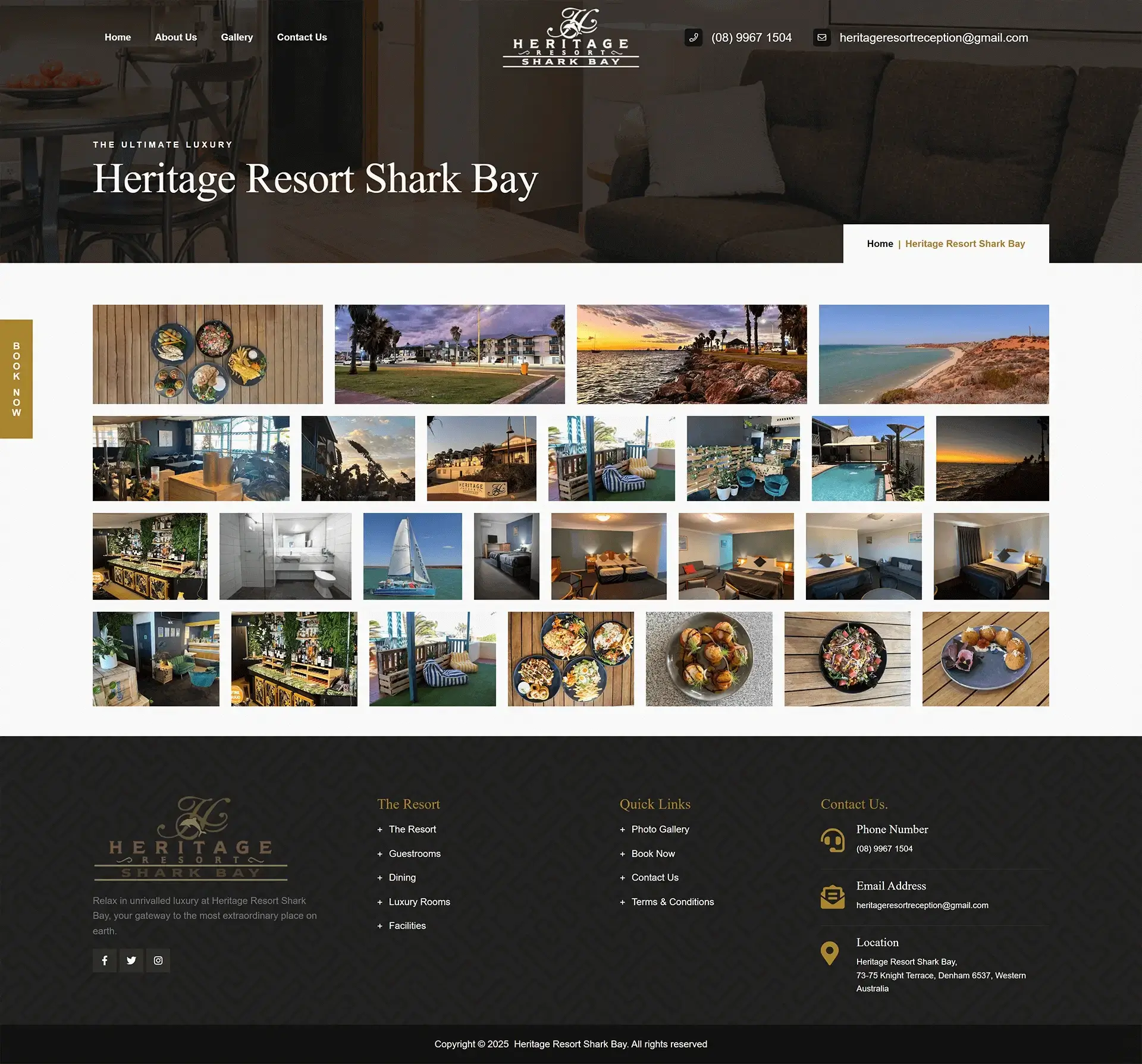 Gallery Page Design