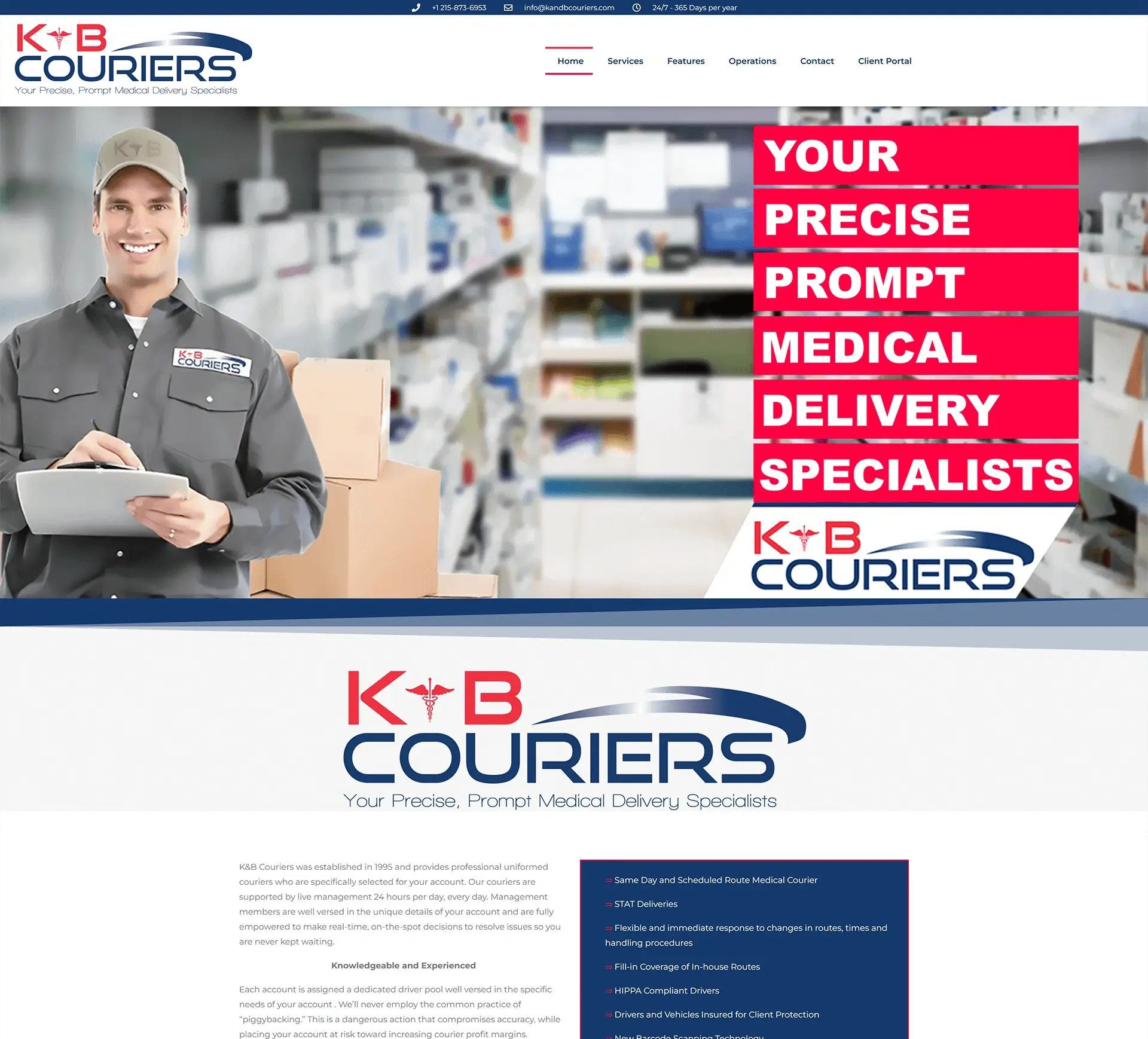 Corporate Website, Admin Portal & API Development Case Study