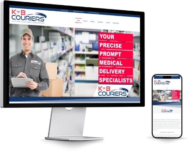 K&B Couriers case study preview