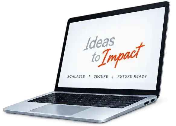 Custom Software and AI Development Display
