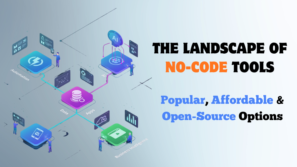 The Landscape of No-Code Tools — Popular, Affordable & Open-Source Options by Moltech Solutions