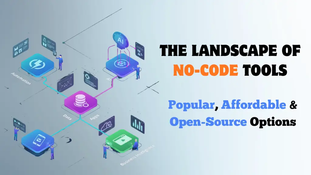 The Landscape of No-Code Tools Popular, Affordable & Open-Source Options by Moltech Solutions