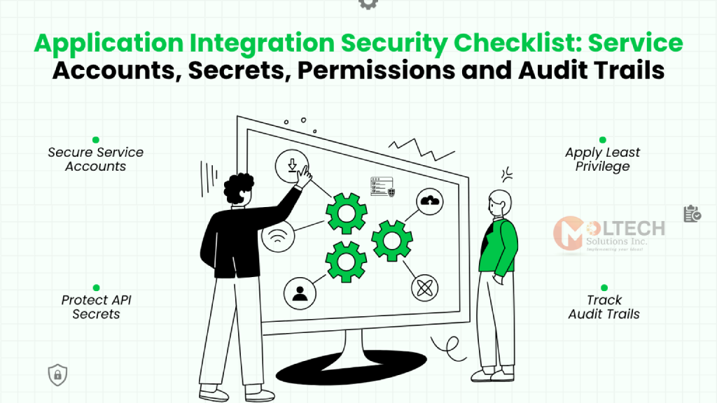 Application Integration Security Checklist: How to Approve Service Accounts, Secrets, Permissions, and Audit Trails?